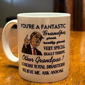 Donald Trump humorous “grandpa”  coffee mug. 10oz